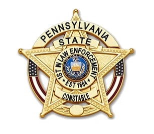 Official constable badge